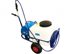 Sprayer on wheels - pump 12 Volt - 50 liter