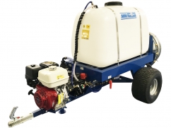 Tow-behind sprayer with atomizer 400 liters - pump AR403 - engine Honda GX390 OHV