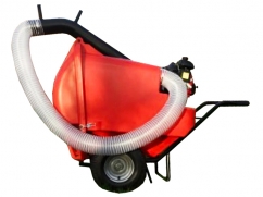 Vacuum collector on 2 wheels - 500 liters - ø 125 mm with - GXH50 4-stroke engine