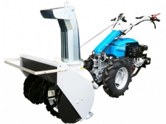 Snow blower with double turbine - working width 60 cm - for pto two-wheel tractor