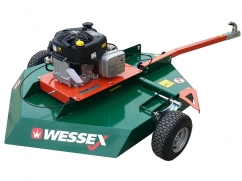 Trailled brush mower with enige Briggs and Stratton 344 cm³ (12,5 hp) - 110 cm - manuel start