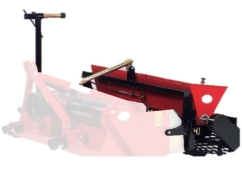 Seeder for TST100 - roller 121 cm - capacity 57 liters - for tractor