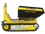 Suivant: Alitrak Dumper électrique DCT-450 H sur chenilles et un avec capacité de 450 kg - avec télécommande