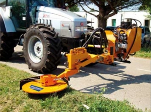 Swing-mowers for tractors