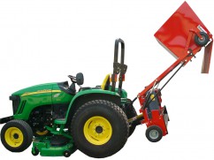 Opvangborstel voor aftakas traktor - hoogtelediging - 500 liter