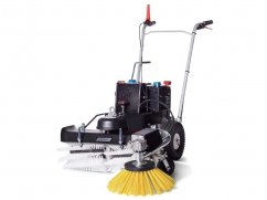 Sweeping machine Sweeper 70/110 cm - battery 24 Volt - 28 AH - with side brush on the right