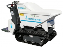 Electric tracked transporter TC50e - 500 kg - electric motor 5.5 kW - dumper skip