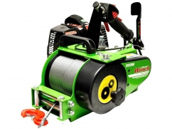 Portable forestry winch VF150 - 54 cm³ - inclusive cable 80 m