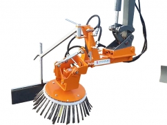 Weed brush machine for mini-digger KM-25 - 30 l/min - 160 bar