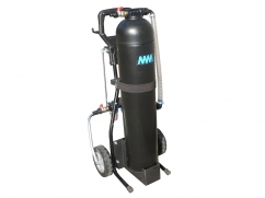 Deionizing resin filtration system - 25 liter cylinder - capacity up to 240 litres/hr - production up to 4000 liters