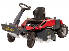 Rough terrain tractor flail mower FOX MINI 85 with Rato RV 450 engine - 2-wheel drive - 85 cm