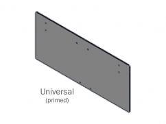 Adapter plate - type UNIVERSAL - for OPTIMAL 1600F and 2300F