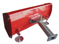 Leveling blade / snow blade - working width 110 cm - for PTO two-wheel tractor - front mounting