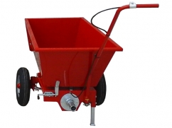 Transport cart - load capacity 250 kg / 288 liters - for PTO two-wheel tractor - front mounting