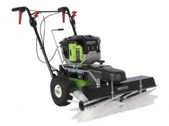 Axial sweeping machine with battery motor EGO Power+ 56V - 80 cm - brush ø 28 cm