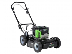Mulching lawn mower with battery motor EGO Power+ 56V - 52 cm - steel deck - self-propelled, variable speed