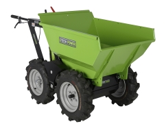 Wheelbarrow with battery motor EGO Power+ 56V - 350 kg / 220 liters - 4 wheel drive
