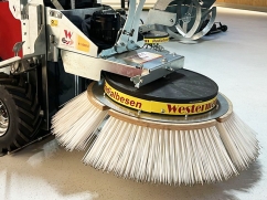 Radial brush R 1000-E - working width 1000 mm - poly (PPN) brush - for the models E-Lectric and Hylectric