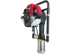 Portable post driver JC300 with professional Honda GX35 OHV
