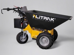 Electric dumper DT-300 E with 3 wheels and a load capacity of 300 kg