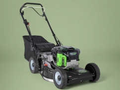 Tondeuse à gazon 4n1 avec moteur à batterie EGO Power+ 56V - 52 cm - acier inoxydable - 4 roues motrices, 1 vitesse
