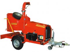 Shredder CIPPO 25 with diesel engine Iveco 75 hp - 80km/h - ø 25 cm