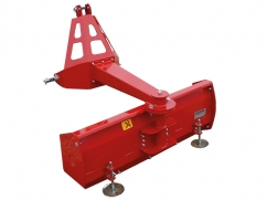 Leveling blade / snow blade - working width 140 cm - for mini-tractor - rear mounting