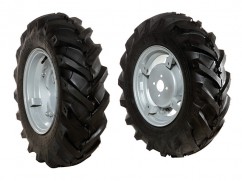 Pair of wheels 6.50/80x12 adj. for MC4300