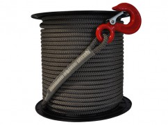 Rope 10 mm with hook roll 100m
