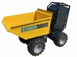 volgende: Muck-Truck POWER BARROW PRO elektrische dumper 24 V - max. 365 kg - 4X4 - joystick bediening
