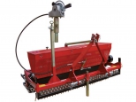 Next: R2 Rinaldi Seeder 140 cm - roller 150 cm - capacity 76 liters - for 3-point tractor