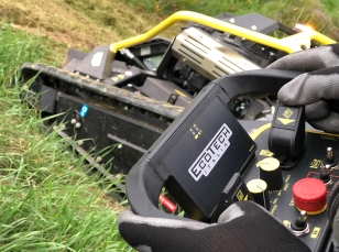 Radio-controlled brushcutters