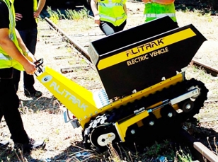 Electric dumpers on tracs