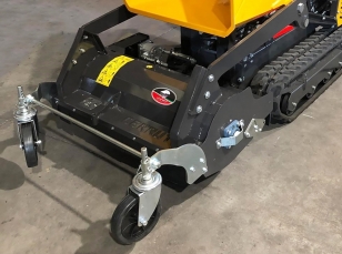Flail mowers for hydraulic mini-transporters